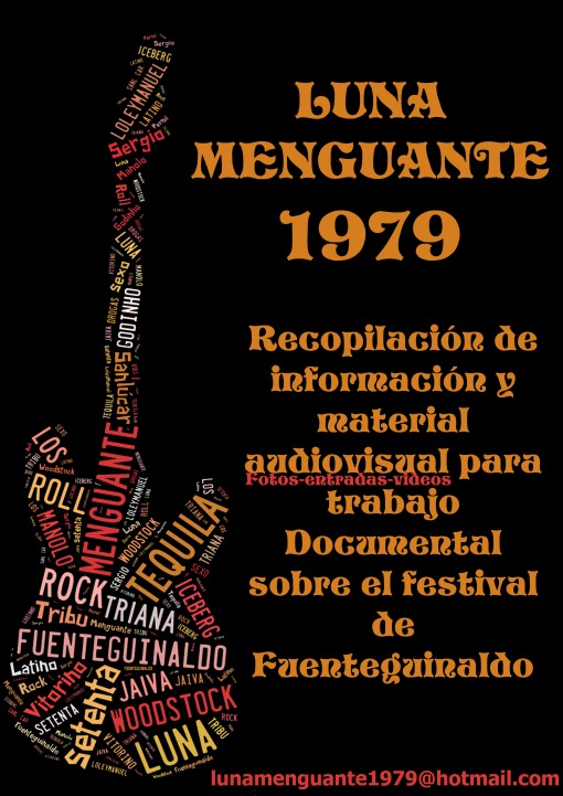 Buscamos información para documental sobre el Luna Menguante 1979 